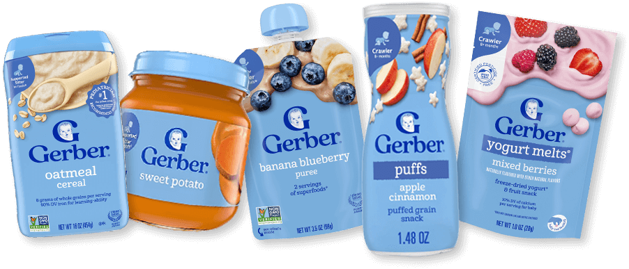 Gerber shop products